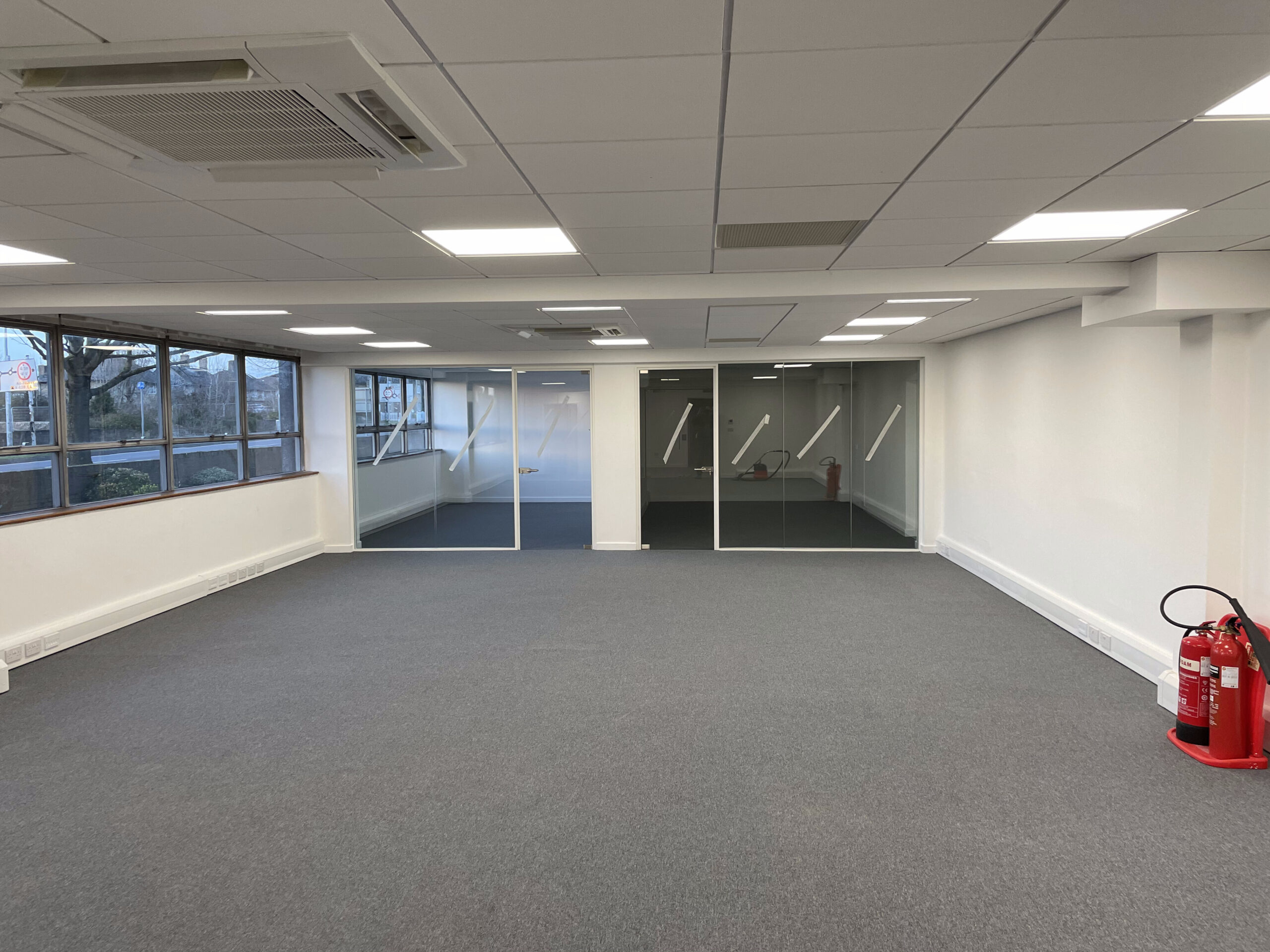 Completed commercial office suite