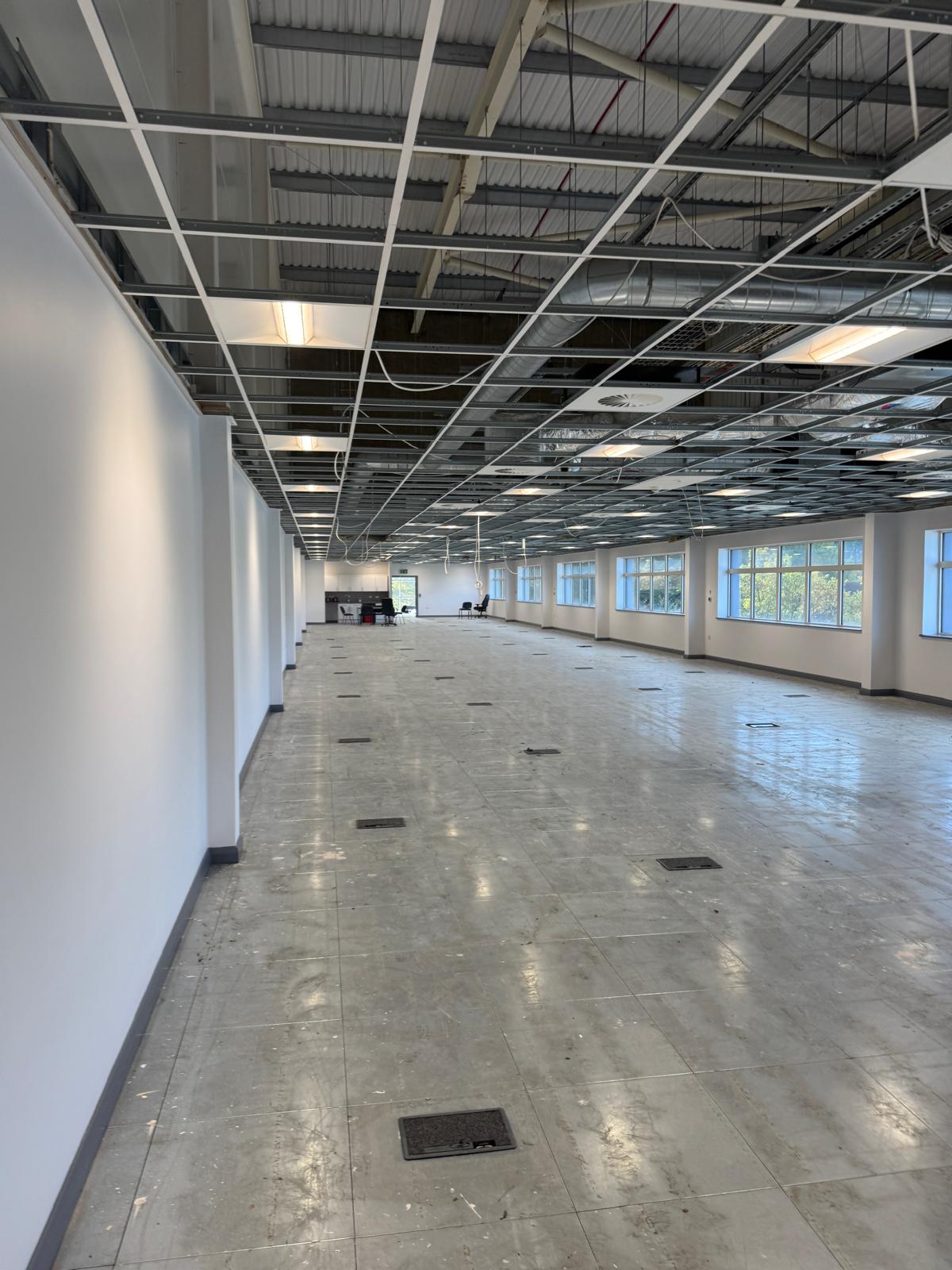 Open office refurbishment in progress